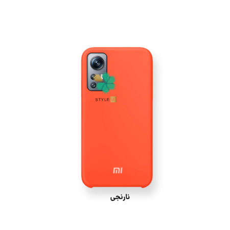 خرید قاب گوشی شیائومی Xiaomi 12S مدل سیلیکونی رنگ نارنجی