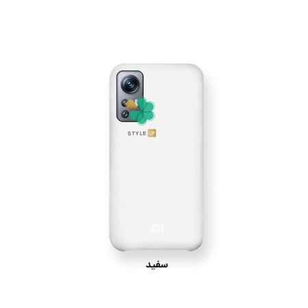 خرید قاب گوشی شیائومی Xiaomi 12S مدل سیلیکونی رنگ سفید