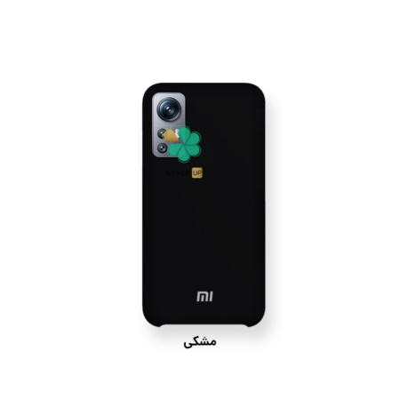 عکس قاب گوشی شیائومی Xiaomi 12S مدل سیلیکونی رنگ مشکی