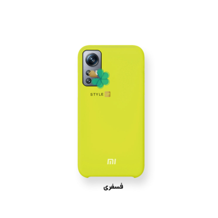 خرید قاب گوشی شیائومی Xiaomi 12S مدل سیلیکونی رنگ فسفری