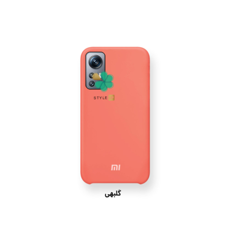 خرید قاب گوشی شیائومی Xiaomi 12S مدل سیلیکونی رنگ گلبهی