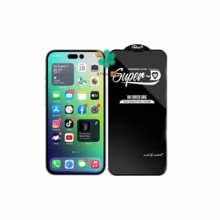 قیمت گلس گوشی اپل ایفون Apple iPhone 14 تمام صفحه Super D