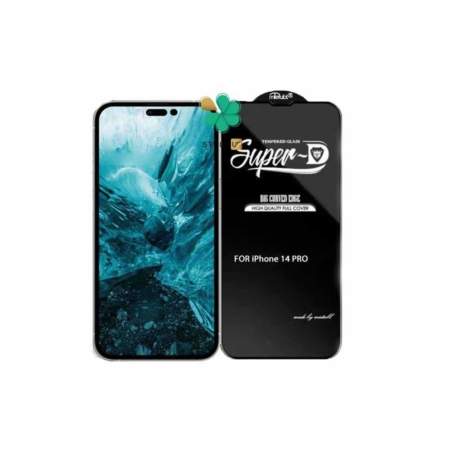 قیمت گلس گوشی اپل ایفون Apple iPhone 14 Pro تمام صفحه Super D