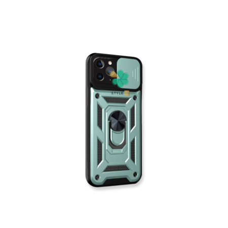 خرید قاب آنتی شوک گوشی ایفون iPhone 11 Pro مدل Knight's Shadow رنگ آبی روشن