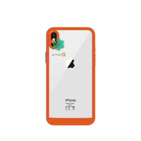 خرید قاب برند Armour گوشی ایفون iPhone X / XS مدل Fashion Box رنگ نارنجی