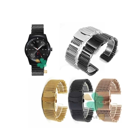 قیمت بند متال ساعت ال جی LG G Watch R W110 مدل Blancpain