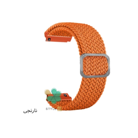 خرید بند ساعت سامسونگ Samsung Galaxy Watch 5 مدل Braided Solo Loop رنگ نارنجی