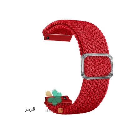 خرید بند ساعت سامسونگ Samsung Galaxy Watch 5 Pro مدل Braided Solo Loop رنگ قرمز