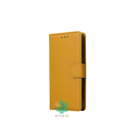 خرید کیف چرم گوشی سامسونگ Samsung A5 2016 مدل ایمپریال قفل دار رنگ عسلی