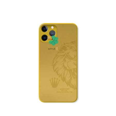 خرید قاب لاکچری گوشی اپل ایفون Apple iPhone 11 Pro طرح Gold