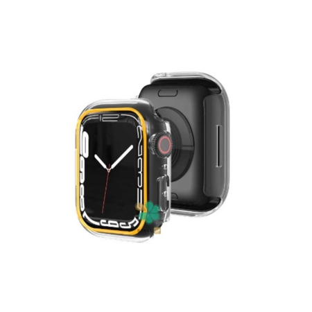 خرید کاور ساعت اپل واچ Apple Watch 40mm مدل شب رنگ رنگ زرد