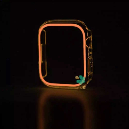 خرید کاور ساعت اپل واچ Apple Watch 7 45mm مدل شب رنگ رنگ نارنجی