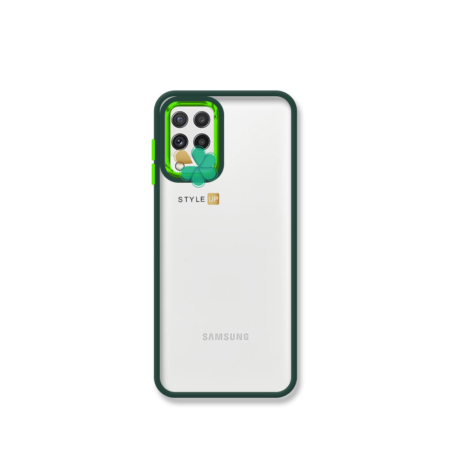 خرید قاب برند New Skin گوشی سامسونگ Samsung A22 4G مدل Fancy Defence رنگ سبز
