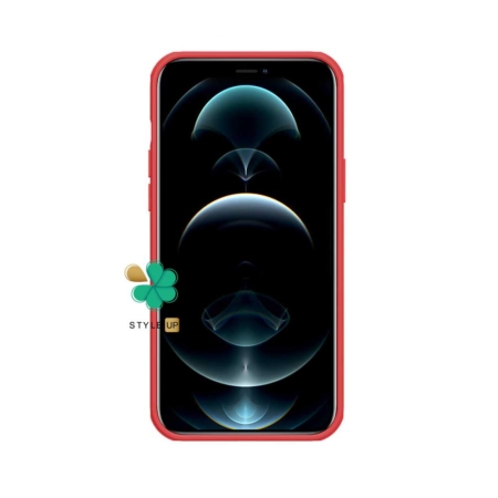 خرید قاب نیلکین گوشی آیفون Apple iPhone 13 Pro Max مدل Frosted Pro Magnetic رنگ قرمز