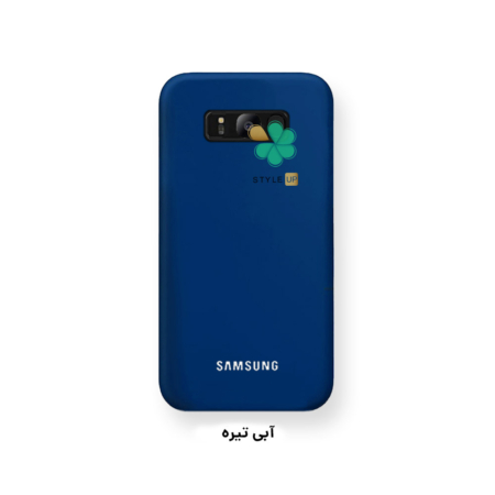 خرید کاور سیلیکونی اصل گوشی سامسونگ Samsung Galaxy S8 Plus رنگ ابی تیره