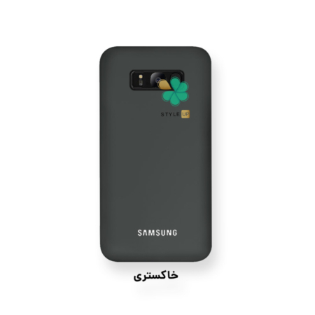 خرید کاور سیلیکونی اصل گوشی سامسونگ Samsung Galaxy S8 Plus رنگ خاکستری