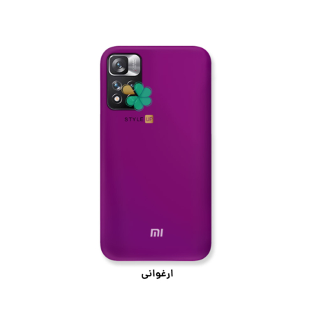 خرید کاور سیلیکونی اصل گوشی شیائومی Xiaomi Redmi Note 11 Pro Plus رنگ ارغوانی