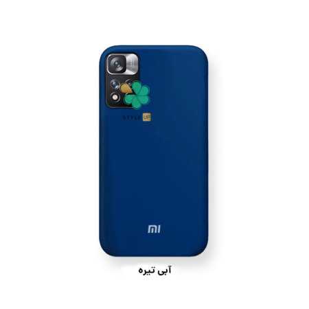 خرید کاور سیلیکونی اصل گوشی شیائومی Xiaomi Redmi Note 11 Pro Plus رنگ تیره