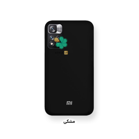 خرید کاور سیلیکونی اصل گوشی شیائومی Xiaomi Redmi Note 11 Pro Plus رنگ مشکی