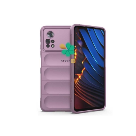 خرید قاب پافری گوشی شیائومی Xiaomi Poco X4 Pro 5G مدل Phantom رنگ یاسی