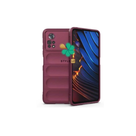 خرید قاب پافری گوشی شیائومی Xiaomi Poco X4 Pro 5G مدل Phantom رنگ بنفش