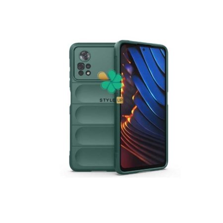 خرید قاب پافری گوشی شیائومی Xiaomi Poco X4 Pro 5G مدل Phantom رنگ سبز ارتشی