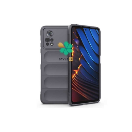 خرید قاب پافری گوشی شیائومی Xiaomi Poco X4 Pro 5G مدل Phantom رنگ خاکستری