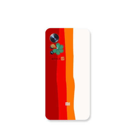 خرید قاب سیلیکونی گوشی شیائومی Xiaomi 12 Pro مدل رنگین کمان