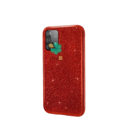 خرید قاب گوشی سامسونگ Samsung Galaxy A72 مدل ژله ای اکلیلی رنگ قرمز