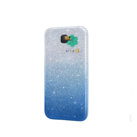 خرید قاب گوشی سامسونگ Samsung Galaxy J5 Prime مدل ژله ای اکلیلی رنگ نقره ای ابی