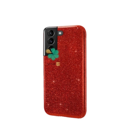 خرید قاب گوشی سامسونگ Samsung Galaxy S21 FE مدل ژله ای اکلیلی رنگ قرمز