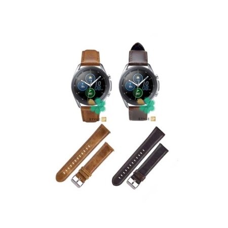 قیمت بند چرمی ساعت سامسونگ Samsung Galaxy Watch 3 45mm مدل Genuine Leather