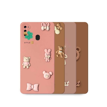 خرید قاب گوشی سامسونگ Samsung Galaxy M11 طرح Sweet Bear