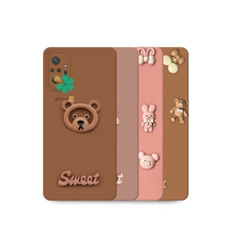 خرید قاب گوشی شیائومی Xiaomi Redmi Note 10 Pro Max طرح Sweet Bear