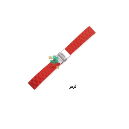 خرید بند ساعت شیائومی 1More Omthing E-Joy WOD001 مدل 3Beads Silicone رنگ قرمز