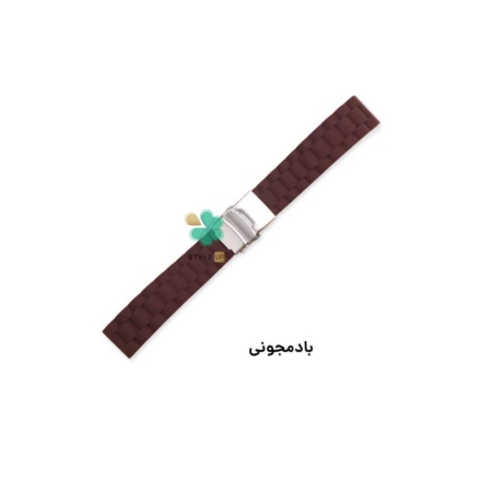 خرید بند ساعت ال جی LG G Watch W100 مدل 3Beads Silicone رنگ بادمجونی
