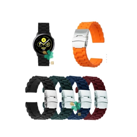 قیمت بند ساعت سامسونگ Samsung Galaxy Watch Active مدل 3Beads Silicone