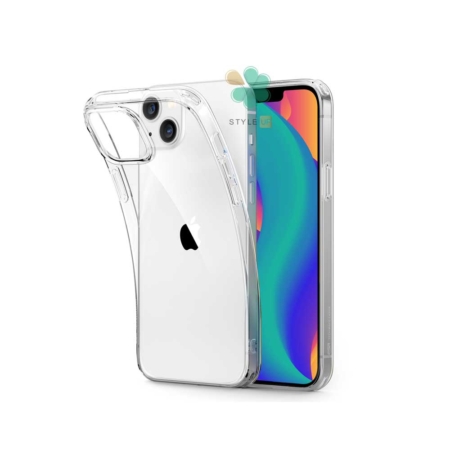 عکس قاب گوشی اپل آیفون Apple iPhone 14 مدل ژله ای شفاف