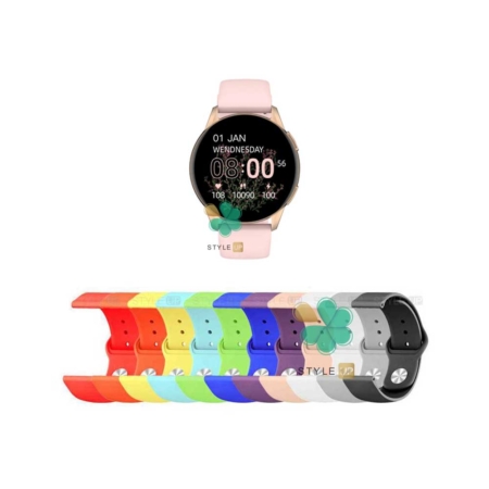 قیمت بند سیلیکونی ساعت کیسلکت Kieslect Lady Smart Watch L11 Pro مدل دکمه ای