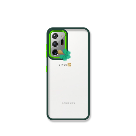 خرید قاب برند New Skin گوشی سامسونگ Samsung Note 20 Ultra مدل Fancy Defence رنگ سبز