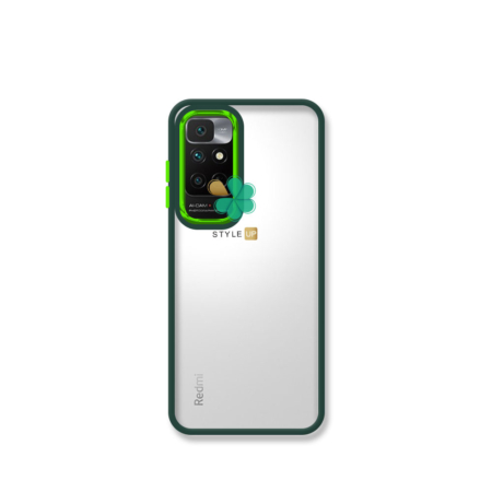 خرید قاب برند New Skin گوشی شیائومی Redmi Note 11 4G مدل Fancy Defence رنگ سبز