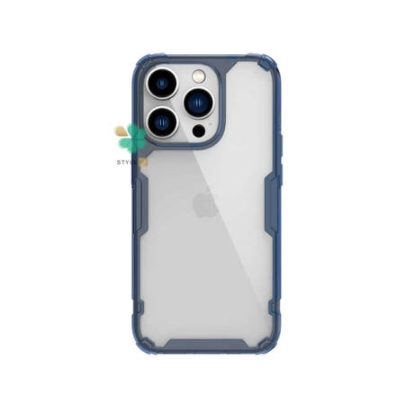 خرید قاب ژله ای نیلکین گوشی اپل آیفون iPhone 14 Pro Max مدل Nature TPU Pro / Magnetic رنگ آبی