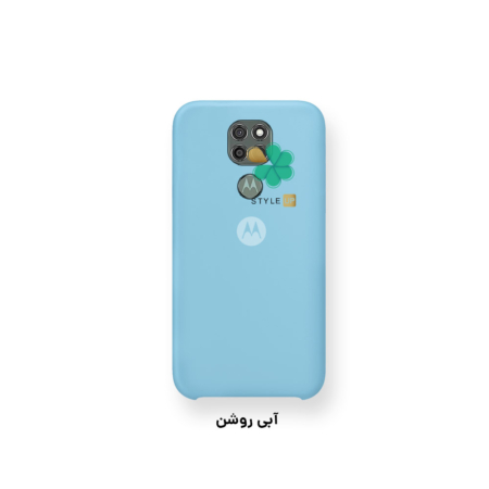 خرید قاب گوشی موتورولا Motorola Moto G9 Play مدل سیلیکونی رنگ ابی روشن