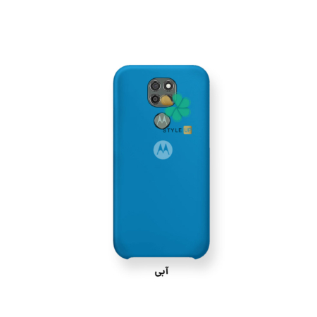 خرید قاب گوشی موتورولا Motorola Moto G9 Play مدل سیلیکونی رنگ ابی