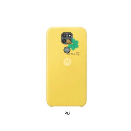 خرید قاب گوشی موتورولا Motorola Moto G9 Play مدل سیلیکونی رنگ زرد