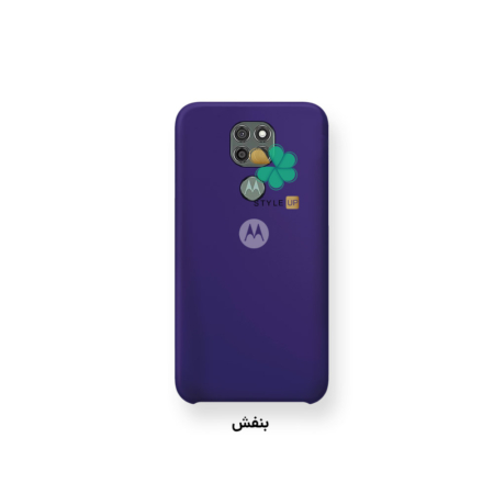 خرید قاب گوشی موتورولا Motorola Moto G9 Play مدل سیلیکونی رنگ بنفش