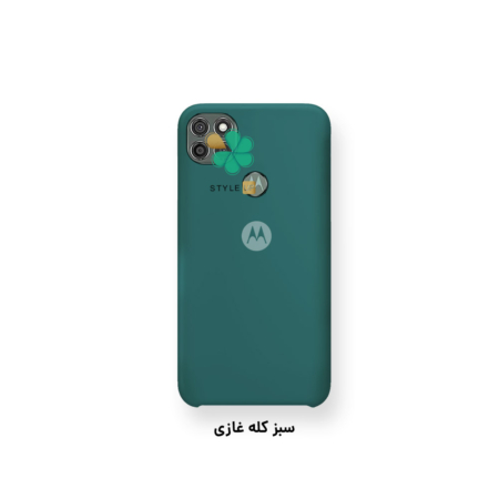 خرید قاب گوشی موتورولا Motorola Moto G9 Power مدل سیلیکونی رنگ سبز کله غازی