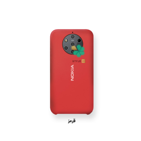 خرید قاب گوشی نوکیا Nokia 9 PureView مدل سیلیکونی رنگ قرمز