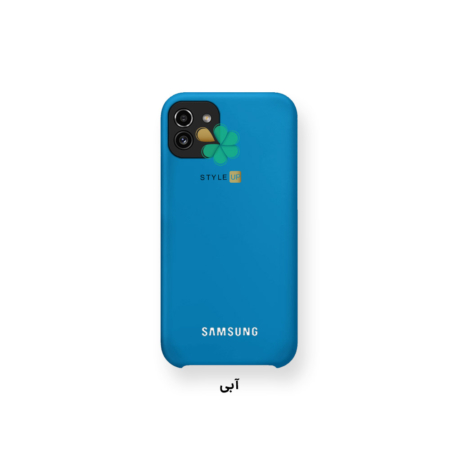 خرید قاب گوشی سامسونگ Samsung Galaxy A03 مدل سیلیکونی رنگ ابی