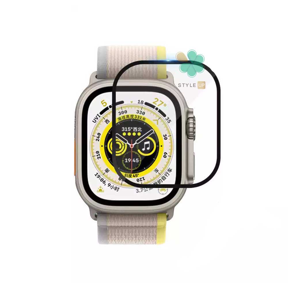 قیمت گلس سرامیکی ساعت اپل واچ Apple Watch Ultra مدل دور مشکی